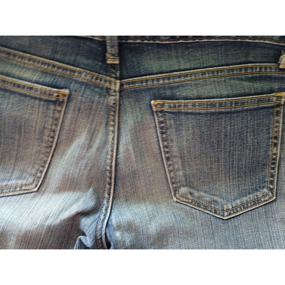 Gap Premium Curvy Straight Women's size 6/28L Dark Wash Blue Denim jeans - Picture 15 of 16